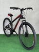 Гірський велосипед Crossbike Storm 27.5”, стальна рама 17”, 21 швидкість, дискові гальма чорно-червоний - зображення 1