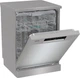 Посудомийна машина Gorenje, 16компл., A+++, 60см, дисплей, 3 кошика, AquaStop, сірий [GS643E90X] - изображение 6