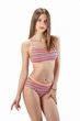 Комплект женский хлопковый топ и трусики-слипы Felisiya Lingerie Разноцветный 2006+276-пр М - изображение 2