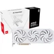 Видеокарта AMD Radeon RX 9070 XT 16GB GDDR6 Hellhound Spectral White PowerColor (RX9070XT 16G-L/OC/WHITE) - изображение 1
