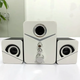 Комплект домашних колонок 3 в 1 белые Niye MC Computer Audio D221 GM - изображение 2