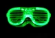 Светодиодные очки в полоску LED с подсветкой по контуру (3 режима) - изображение 4