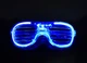 Светодиодные очки в полоску LED с подсветкой по контуру (3 режима) - изображение 6