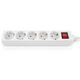 Сетевой фильтр питания REAL-EL RS-Protect M 5m, white (EL122300029) - изображение 1