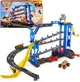 Гараж и трек для монстр-траков с лифтом, светом и звуками Spin Master Monster Jam Garage Playset and Storage - изображение 1