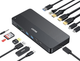 KVM-перемикач Unitek 4K 2x HDMI 1x DP 4x USB-C 3x USB-A (D1103A01) - зображення 4