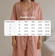 Пижама женская четверка атласный домашний комплект шорты штаны майка халат на запах 4 в 1 Розовый L - изображение 3