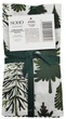 Набор 4 хлопковых полотенца Soho кухонные 40x40 см Christmas trees (BS 45565S/1) - изображение 2