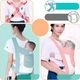 Слинг-переноска для детей RIAS RJ20 до 20кг 43×30см Pink (3_06617) - изображение 4