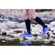 Водонепроницаемые носки Dexshell Longlite Socks 2.0, голубые полоски, размер M (39-42) - изображение 7