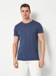 Футболка хлопковая длинная мужская Sol's Crusader Men Organic Cotton 03582244 L Джинсовая (3609371053492) - изображение 1