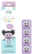 Kostki sensoryczne świecące w wodzie Glo Pals Light Up Cubes Lumi Fioletowe (0850016823106) - obraz 1
