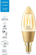 Розумна лампочка WIZ E14 4.9 W (25 W 370 Lm) C35 2000-5000 K філаментна Wi-Fi (929003017701) - зображення 2