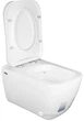 Унітаз підвісний IDEVIT Halley Rectangular 3204-2616-001 з сидінням Soft Close Slim 53-02-06-009 (SETK3204-2616-001-1-6000) - зображення 6