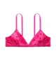 Бюстгалтер рожевий з льодяниками Tease Wireless triangle bralette (М=80B) Victoria's Secret - зображення 3