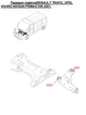 Сайлентблок переднего нижнего рычага задний усиленный Renault Trafic Opel Vivaro c 2006 г - изображение 2