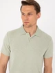 Поло длинное мужское Pierre Cardin G021SZ011-000-2247534(Haki) M Хаки (8683858803911) - изображение 5
