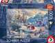 Puzzle Schmidt Spiele T. Kinkade Piękna i bestia Disney 1000 elementów 109413 (4001504596712) - obraz 1