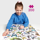 Пазли CzuCzu Puzzlove Метелики 200 елементів 493648 (5902983493648) - зображення 5