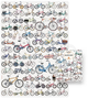 Puzzle CzuCzu Puzzlove Rowery 1000 elementów 493622 (5902983493662) - obraz 2