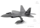 Металевий 3D конструктор "Американський винищувач F-22 Raptor" - зображення 10