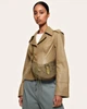 Жіноча сумка на плече JW PEI Tessa Suede Shoulder Bag Dark Olive (70151) - зображення 2