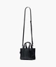 Жіноча сумка-тоут MARC JACOBS The Shiny Crinkle Leather Crossbody Tote BLACK H064L03FA22 (54773) - зображення 3