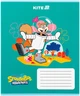 Набір шкільних зошитів Kite SpongeBob SquarePants 12 аркушів у косу лінію 25 шт (SB25-235) - зображення 4