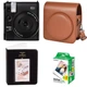 Подарунковий набір камера миттєвого друку Fujifilm Instax Mini 99 Brown/Чохол/Ремінець/Фотоальбом (64 фото)/Фотопапір (20 знімків) (Подарункове пакування) - зображення 1