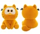 Детская мягкая плюшевый кот Гарфилд (Garfield, Мультфильм) Оранжевая - изображение 5