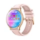 Смарт часы женские LEMFO QS36 Gold (разговор, тонометр, пульсоксиметр) Amoled экран - изображение 4