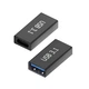 Адаптер перехідник з'єднувач USB 3.1 Female - Type C Female - изображение 2