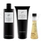 Набор для гладкости выпрямленных волос pH Laboratories: Безсульфатный шампунь pH Laboratories PURE STRAIGHT 400мл + Закрепляющая маска pH Laboratories PURE STRAIGHT 200мл + Эликсир для волос pH Laboratories Argan&Keratin Elixir 100мл - изображение 1