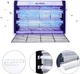 Лампа від комах Led 12W Insect Killer UV знищувач комарів мух мошок ос електрична пастка до 20 м² для дому альтанки дачі офісу - зображення 9