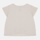 Подростковая футболка для девочки Calvin Klein 193770828 146 см Бежевая (1159836721) - изображение 2