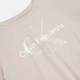Подростковая футболка для девочки Calvin Klein 193770828 146 см Бежевая (1159836721) - изображение 3
