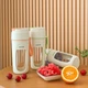 Портативний міні блендер-соковитискувач JUICER KS-FSV8 W14 з USB зарядкою, 340 мл 55226/59 - зображення 1