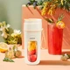Портативний міні блендер-соковитискувач JUICER KS-FSV8 W14 з USB зарядкою, 340 мл 55226/59 - зображення 2