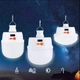 Аварийная лампа с крючком Solar Emergency Charging Lamp 2022 · Аккумуляторная лампочка – светильник с солнечной батареей и влагозащитой IP65 52517/97 - изображение 3