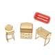 Комплект мебели десткая спальня «BARBIEDream's» для кукол БАРБИ NaNaSHOP (N122128) натуральный - изображение 2
