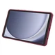 Защитный чехол Deexe Crystal Kickstand для Samsung Galaxy Tab A9 (X110/115) - Wine Red - изображение 3