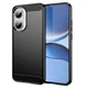 Силиконовый (TPU) чехол UniCase Carbon для Xiaomi Poco F7 - Black - изображение 1