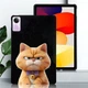 Защитный чехол Deexe Animal Series для Xiaomi Redmi Pad SE - Garfield Cat - изображение 2