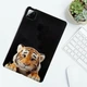Защитный чехол Deexe Animal Series для Xiaomi Pad 7 / Pad 7 Pro / Pad 8 / Pad 8 Pro - Little Tiger - изображение 3