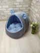 Будинок лежанка для котів та собак Animals_joy Кошик М 46*42 см(154) - изображение 8