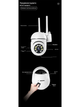 Поворотная IP Wi-Fi камера 2Мп с защитой IP66 и удаленным доступом A1 V380Pro UKC - изображение 6