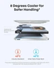 Магнітний ультратонкий павербанк Anker Nano Air 2 A1665 5000 mah 20 Вт з шивдкою та бездротовою зарядкою MagSafe для iPhone 12-17 УМБ Білий - зображення 6