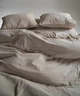 Постельное белье Limasso Stonewashed Ranforce 160 х 220 см Oxford Tan - изображение 3
