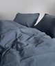 Постільна білизна Limasso Stonewashed Ranforse 160 х 220 см Natural Grey - зображення 6
