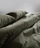 Постельное белье Limasso Stonewashed Ranforce 160 х 220 см Capulet Olive - изображение 5